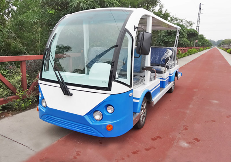 陕西新疆吐鲁番客户批量采购观光车